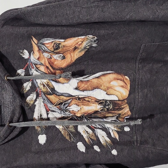 Esy Surf Co horse Sweatshirt - Picture 2 of 4